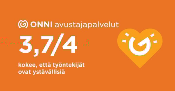 Asiakkaiden kokemuksia ja tuloksia Onni tuki- ja avustajapalveluista 2025