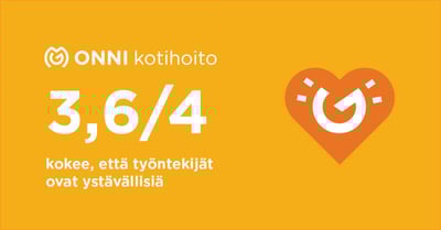 Asiakkaiden kokemuksia Onni kotihoidosta 2025