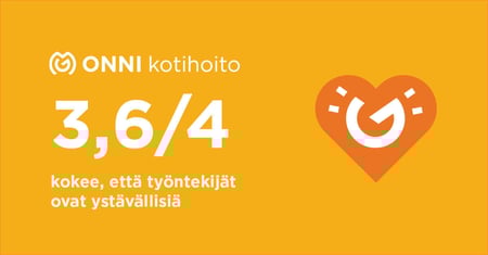 Asiakkaiden kokemuksia Onni kotihoidosta 2025