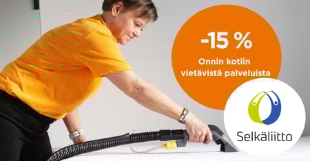 Selkäliiton jäsenille -15 % Onnin palveluista