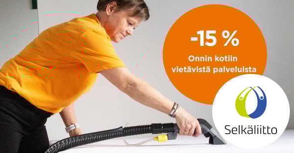 Selkäliiton jäsenille -15 % Onnin palveluista