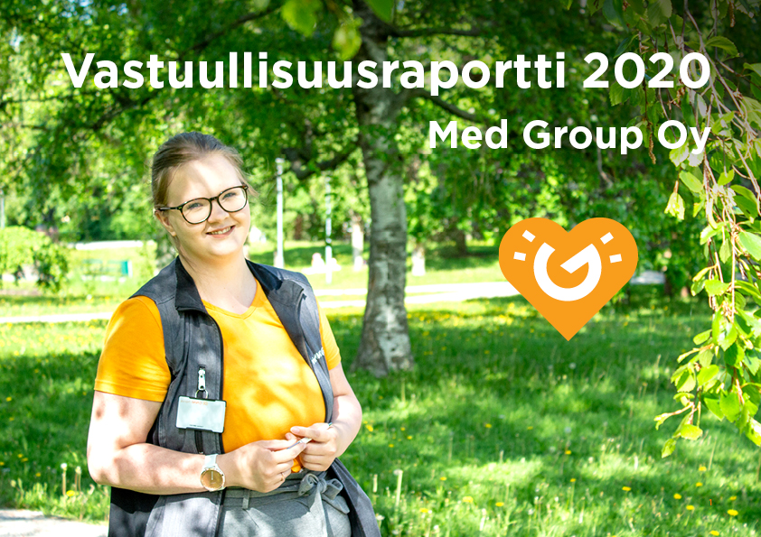 Vastuullisuusraportti 2020 kansi